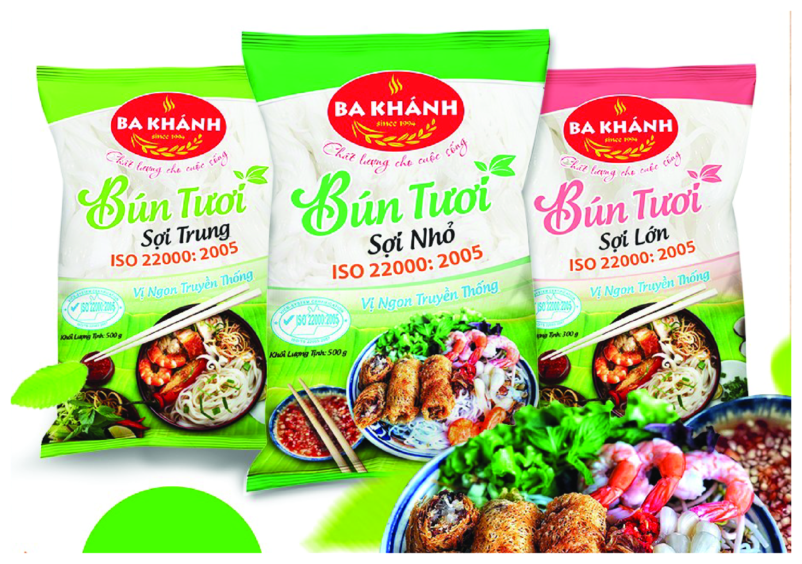 Sợi bún năm thế hệ Ba Khánh