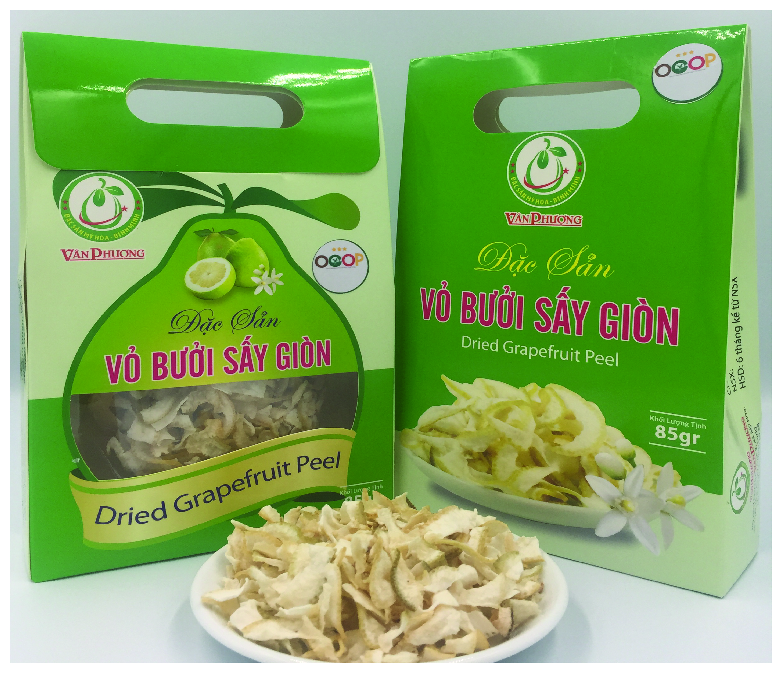 Phát triển sản phẩm từ vỏ bưởi năm roi